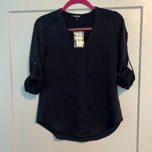 Express Navy Top